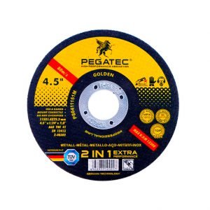 Disco de corte Pegatec 4.5 x 1mm para acero inoxidable y fierro
