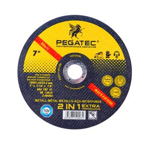 Disco corte inoxidable 7 pulgadas Pegatec para acero y fierro