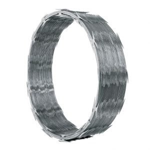 Concertina galvanizada 450 mm para muro